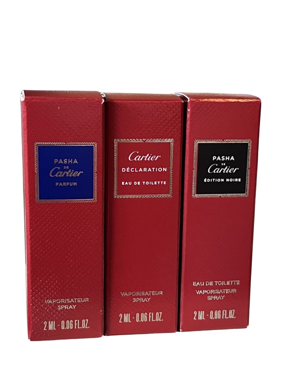 Cartier Men’s Fragrance Trio – Pasha & Déclaration Spray Set-NIB